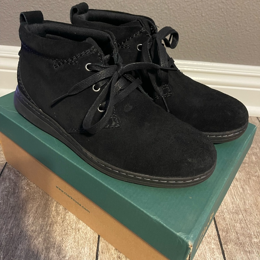 Clarks Black Men Boots
